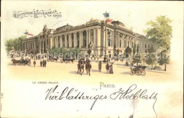 Exposition Universelle Paris 1900 Grand Palais