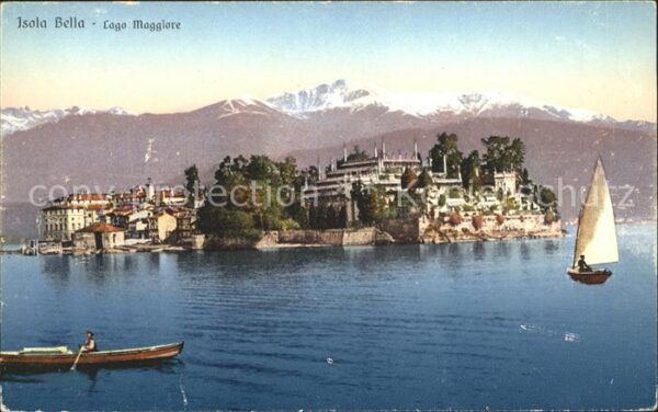 Isola Bella Lago Maggiore Laog Maggiore Boote