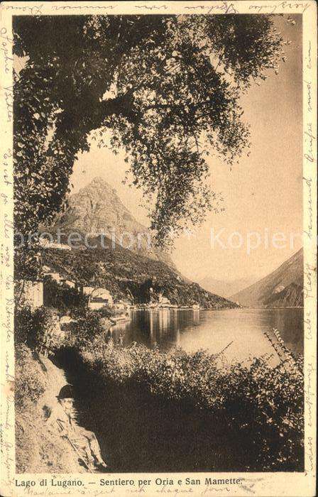 Oria Valsolda Lago e San Mamette