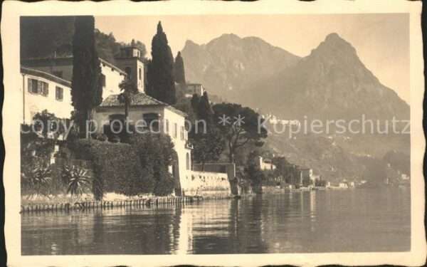 Oria Valsolda Häuser am Wasser Pension Miral
