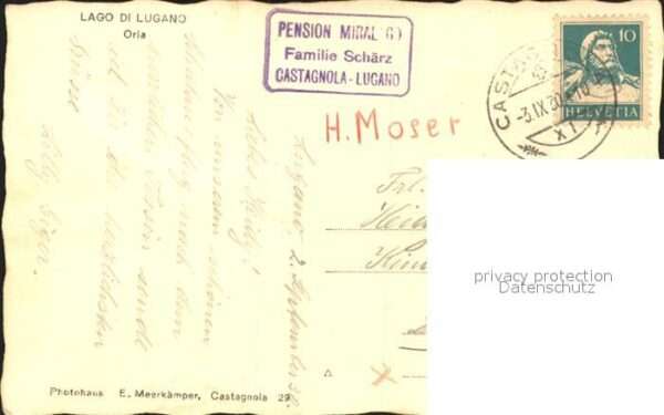 Oria Valsolda Häuser am Wasser Pension Miral – Bild 2