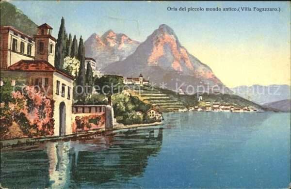 Oria Valsolda Villa Fogazzaro