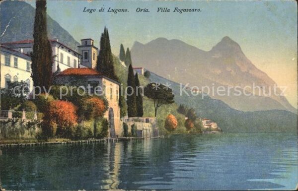 Oria Valsolda Villa Fogazzaro