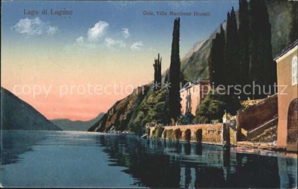 Oria Valsolda Villa Marchese Brusati