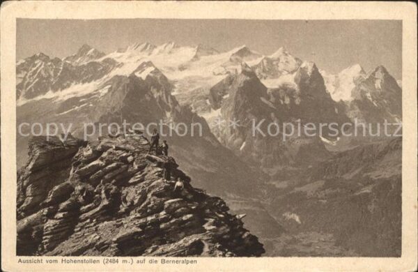 Bergsteigen Klettern Hohenstollen Berneralpen