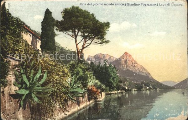 Oria Valsolda Giardino Fogazzaro