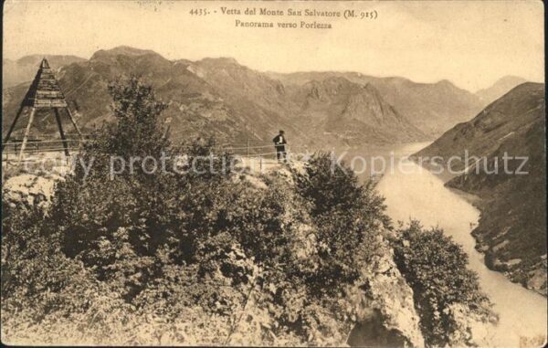 Porlezza Lago di Lugano Vetto del Monte S. Salvatore