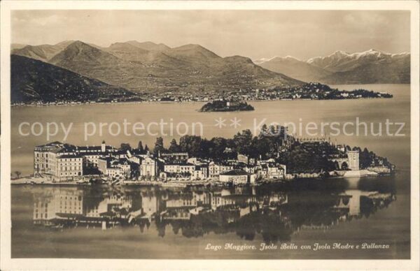 Isola Bella Lago Maggiore con Isola Madre e Pallanza