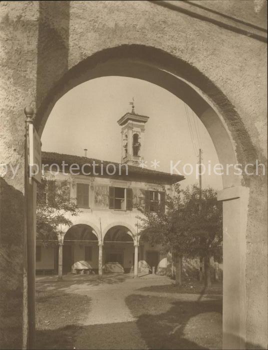 Helvetia Schweiz Kirchturm Torbogen
