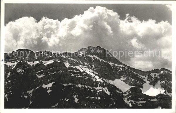 Kronberg Saentis Blick vom Gasthaus Kronberg zum Säntis