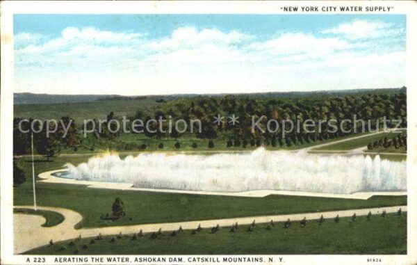 New York City Water Supply Aerating the Water Achokan