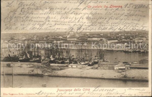 Livorno Panorama della Citta