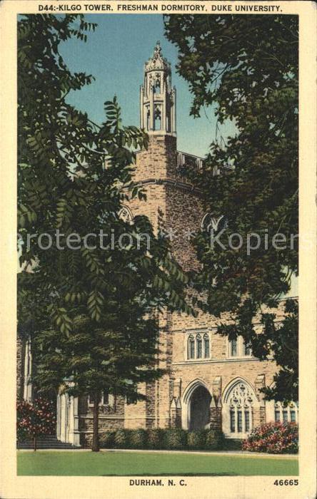 Durham North Carolina Kilgo Tower Freshman Dormitory