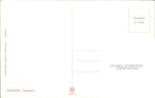 Venezia Venedig Bragozzi – Bild 2