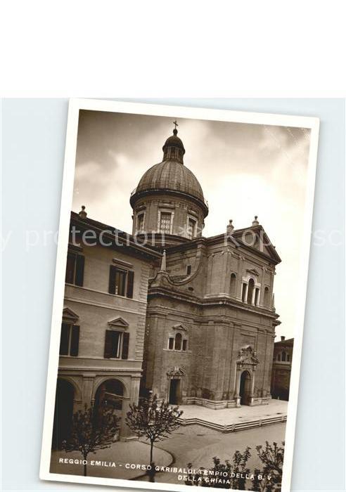 Reggio Emilia Corso Garibaldi Tempio della Ghiaia