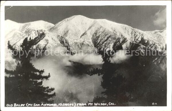 Mount Wilson Mount San Antonio