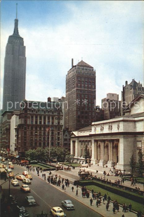 New York City Public Lirbrary 5th Avenue 42nd Street