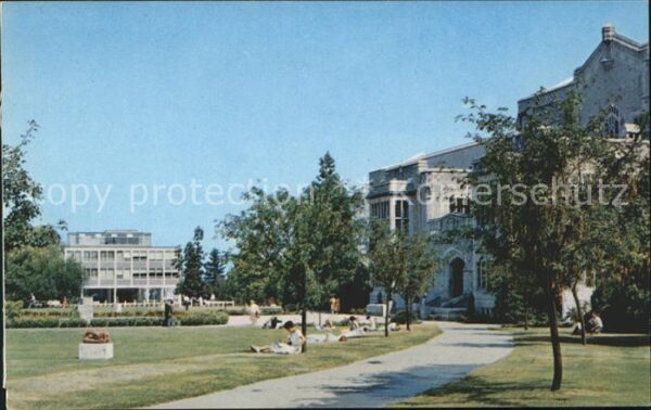 Vancouver British Columbia Main Library University fo British Colu