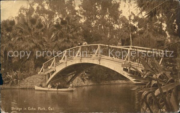 Los Angeles California Brigde in Echo Park
