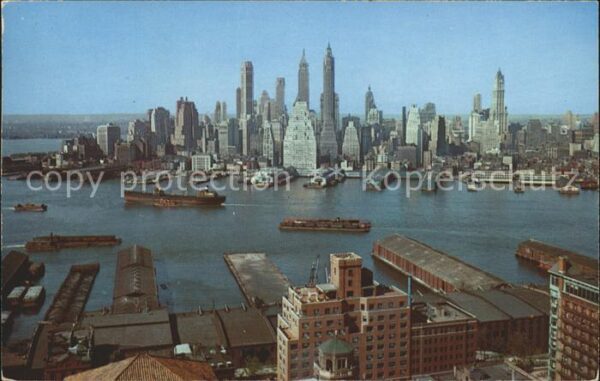 New York City Skyline Lower Manhattan