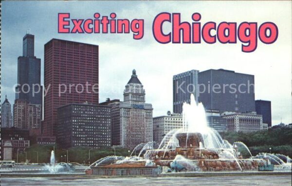 Chicago Illinois Buckingham Fountain