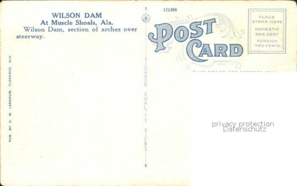Wilson Dam Staumauer – Bild 2