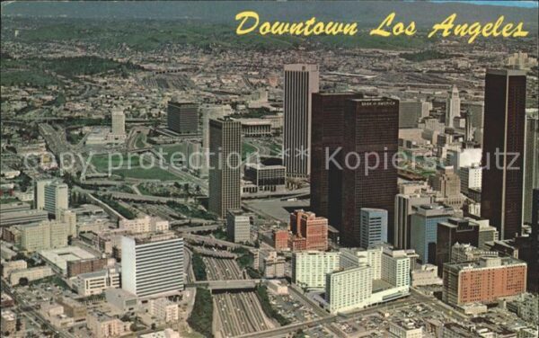 Los Angeles California Skyline Downtown