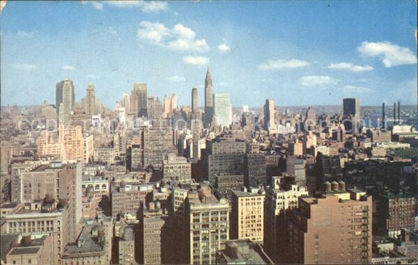 New York City Midtown Manhattan Skyline