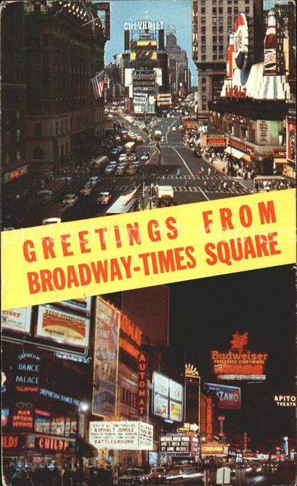 New York City Broadway Times Square