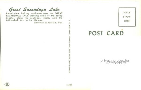 Great Sacandaga Lake Fliegeraufnahme – Bild 2
