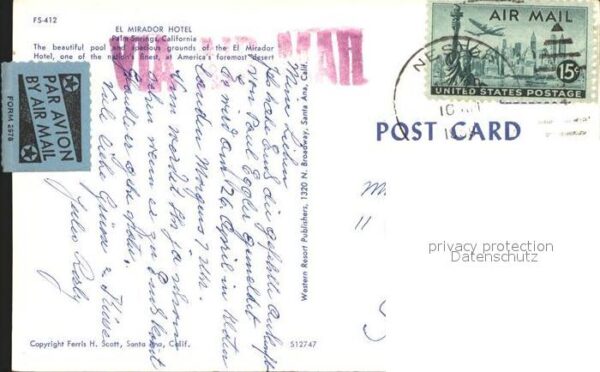 Palm Springs Schwimmbad – Bild 2