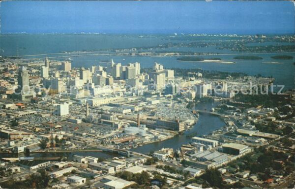 Miami Beach Fliegeraufnahme downtown Hotel Row