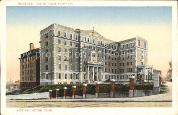 Montreal Quebec Hopital Notre Dame