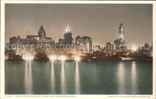 New York City Skyline from Hudson River