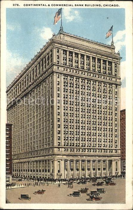 Chicago Illinois Contineantal Commercial Bank Building A