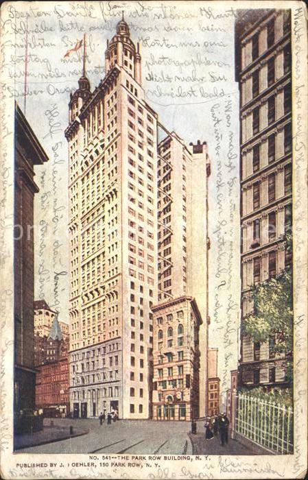 New York City Park Row Building