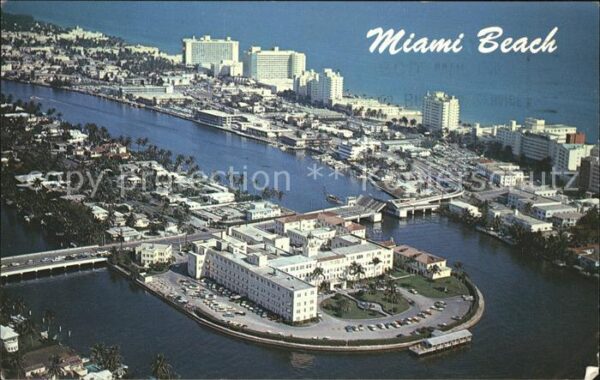 Miami Beach Fliegeraufnahme