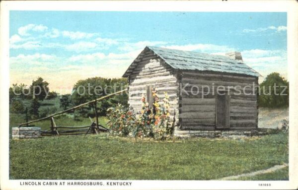 Harrodsburg Kentucky Licoln Cabin
