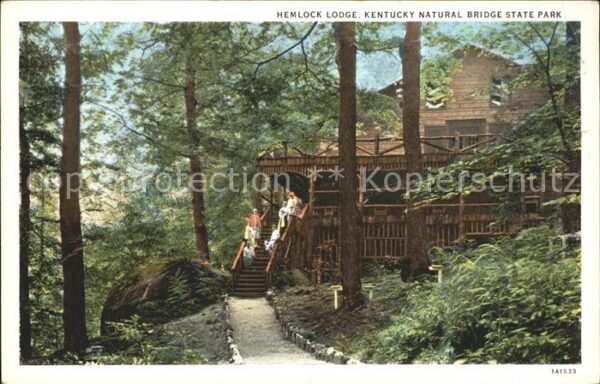 Kentucky US-State Natural Bridge State Park Hemlock Lodge