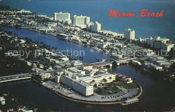 Miami Beach Fliegeraufnahme