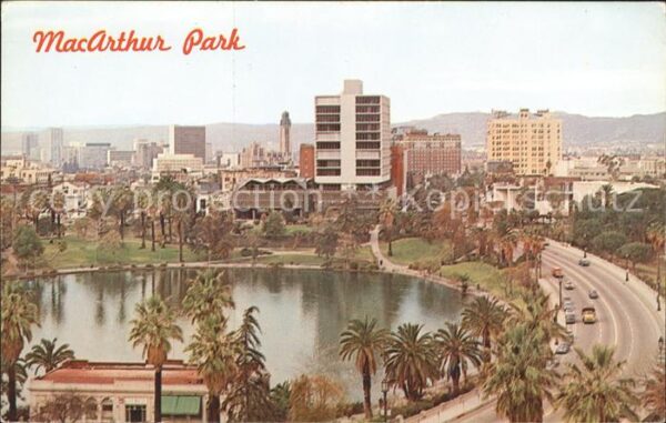 Los Angeles California Mac Arthur Park
