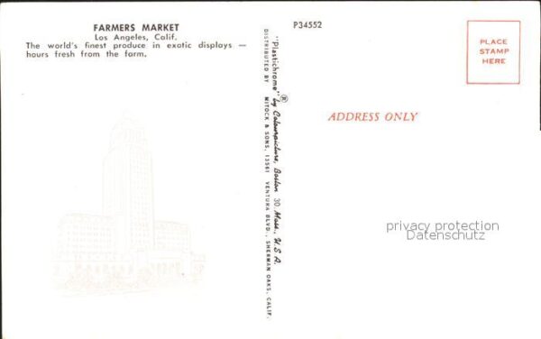 Los Angeles California Farmers Market Obst Frauen – Bild 2