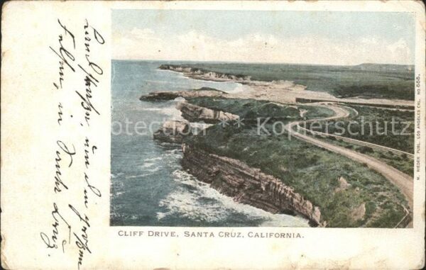 Santa Cruz California Cliff Drive