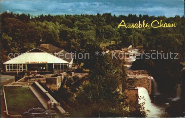 Upper Jay Rainbow Falls Ausable Chasm
