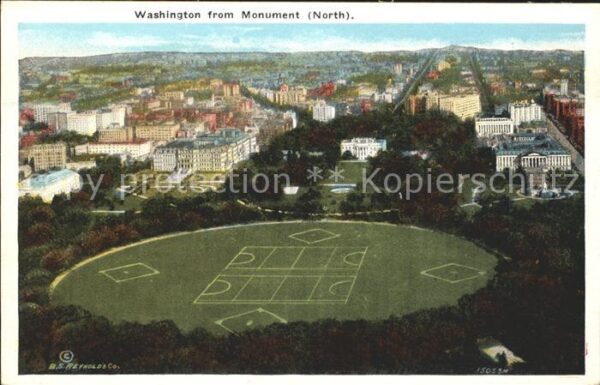 Washington DC from Monument North