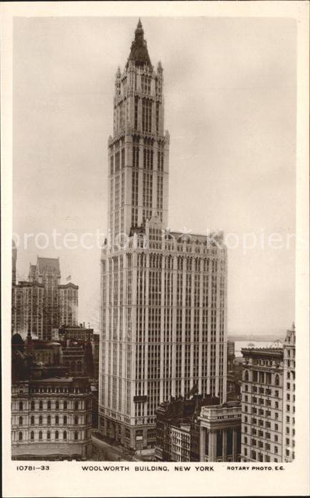 New York City Woolworth Building