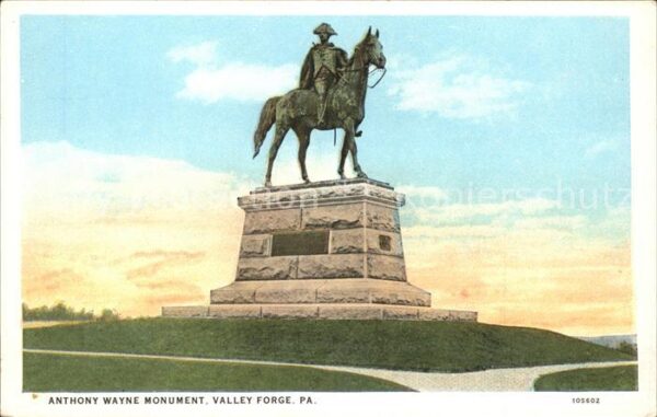 Valley Forge Antony Wayne Monument