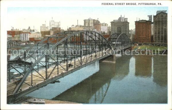 Pittsburg Pennsylvania Federal Street Bridge