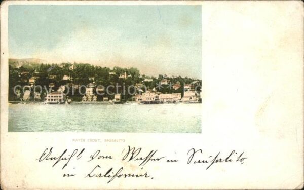 Sausalito Water Front