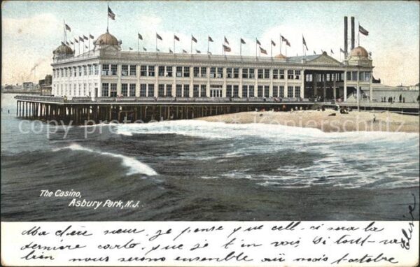 Asbury Park Casino am Meer
